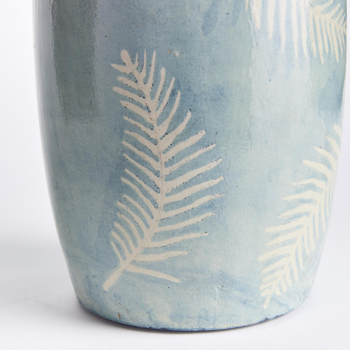 Napa Dusty Blue FERNSCAPE VASE LARGE