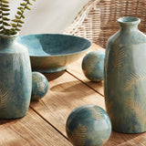 Napa Dusty Blue FERNSCAPE VASE LARGE