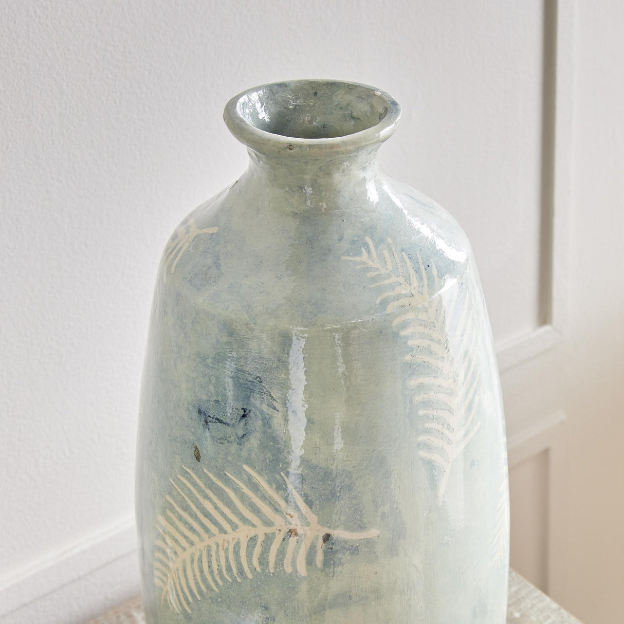 Napa Dusty Blue FERNSCAPE VASE LARGE