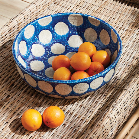 Napa Cobalt/Light Gray KILEY DECORATIVE BOWL