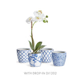 Napa Classic Blue/White BARCLAY BUTERA DYNASTY MIDI POTS, SET OF 4