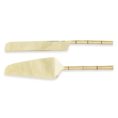 Napa Champagne Gold GROVE DESSERT SERVERS, SET OF 2