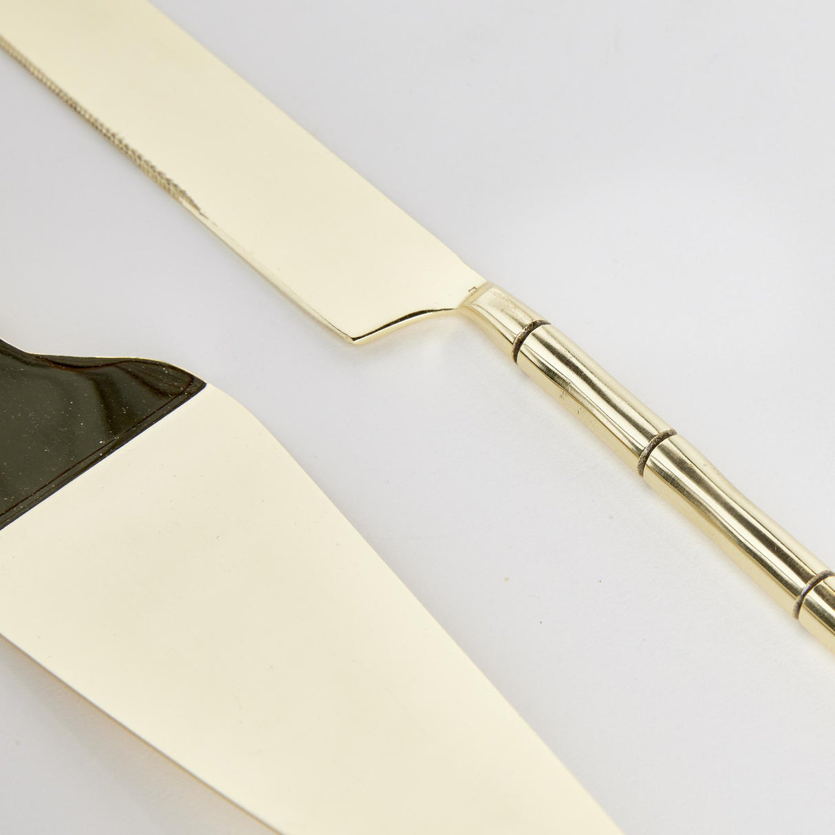 Napa Champagne Gold GROVE DESSERT SERVERS, SET OF 2