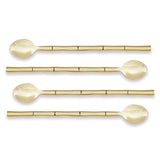 Napa Champagne Gold GROVE STIRRING SPOONS, SET OF 4