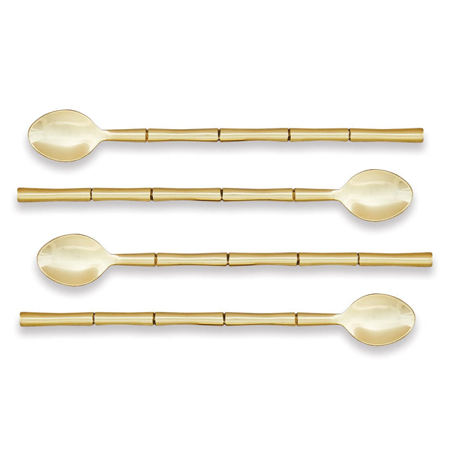 Napa Champagne Gold GROVE STIRRING SPOONS, SET OF 4