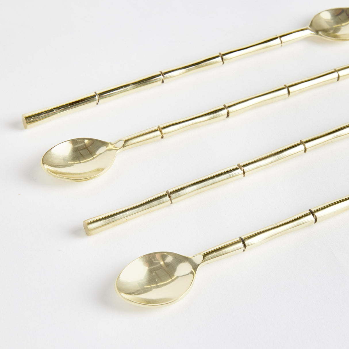 Napa Champagne Gold GROVE STIRRING SPOONS, SET OF 4