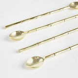 Napa Champagne Gold GROVE STIRRING SPOONS, SET OF 4