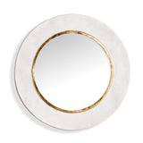 Napa White/Gold ANNADEL MIRROR