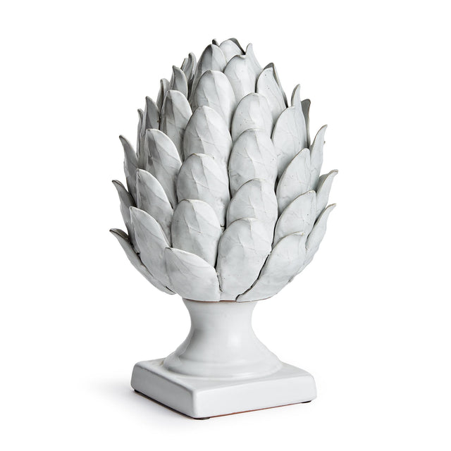 Napa White ARTICHOKE FINIAL LARGE