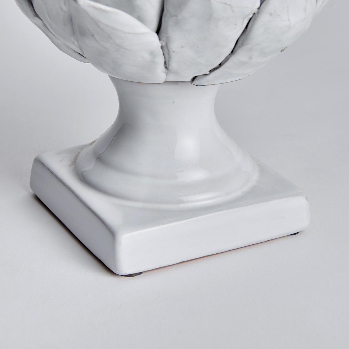 Napa White ARTICHOKE FINIAL LARGE