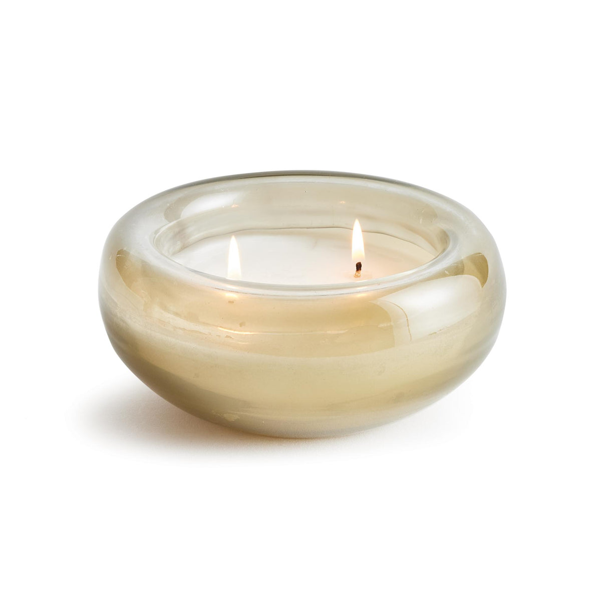 Napa Taupe OUDH NOIR 2-WICK CANDLE BOWL