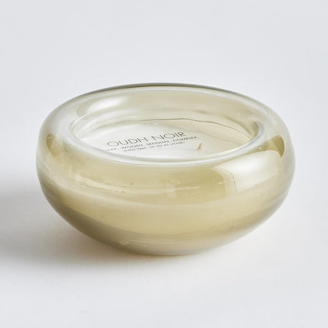Napa Taupe OUDH NOIR 2-WICK CANDLE BOWL