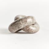 Napa Gray LINKED MARBLE RINGS SCULPTURE