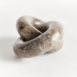 Napa Gray LINKED MARBLE RINGS SCULPTURE