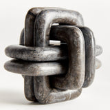 Napa Gray KNOT MARBLE SCULPTURE