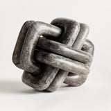 Napa Gray KNOT MARBLE SCULPTURE