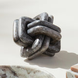 Napa Gray KNOT MARBLE SCULPTURE