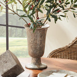 Napa Gray CLARIA FOOTED VASE