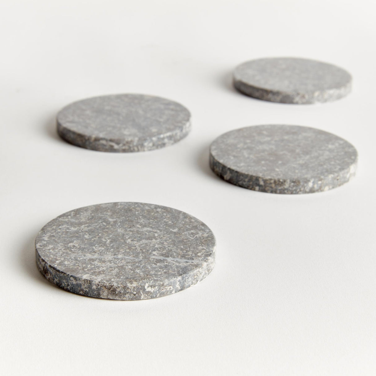 Napa Gray MARCELLO COASTERS, SET OF 4