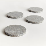 Napa Gray MARCELLO COASTERS, SET OF 4
