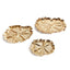 Napa Champagne Gold LIRIO DECORATIVE TRAYS, SET OF 3