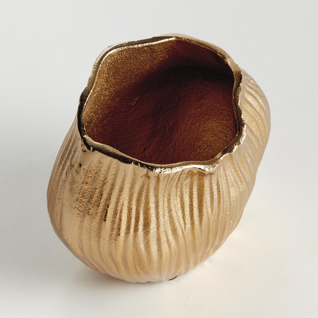 Napa Champagne Gold LILLIAN VASE SMALL
