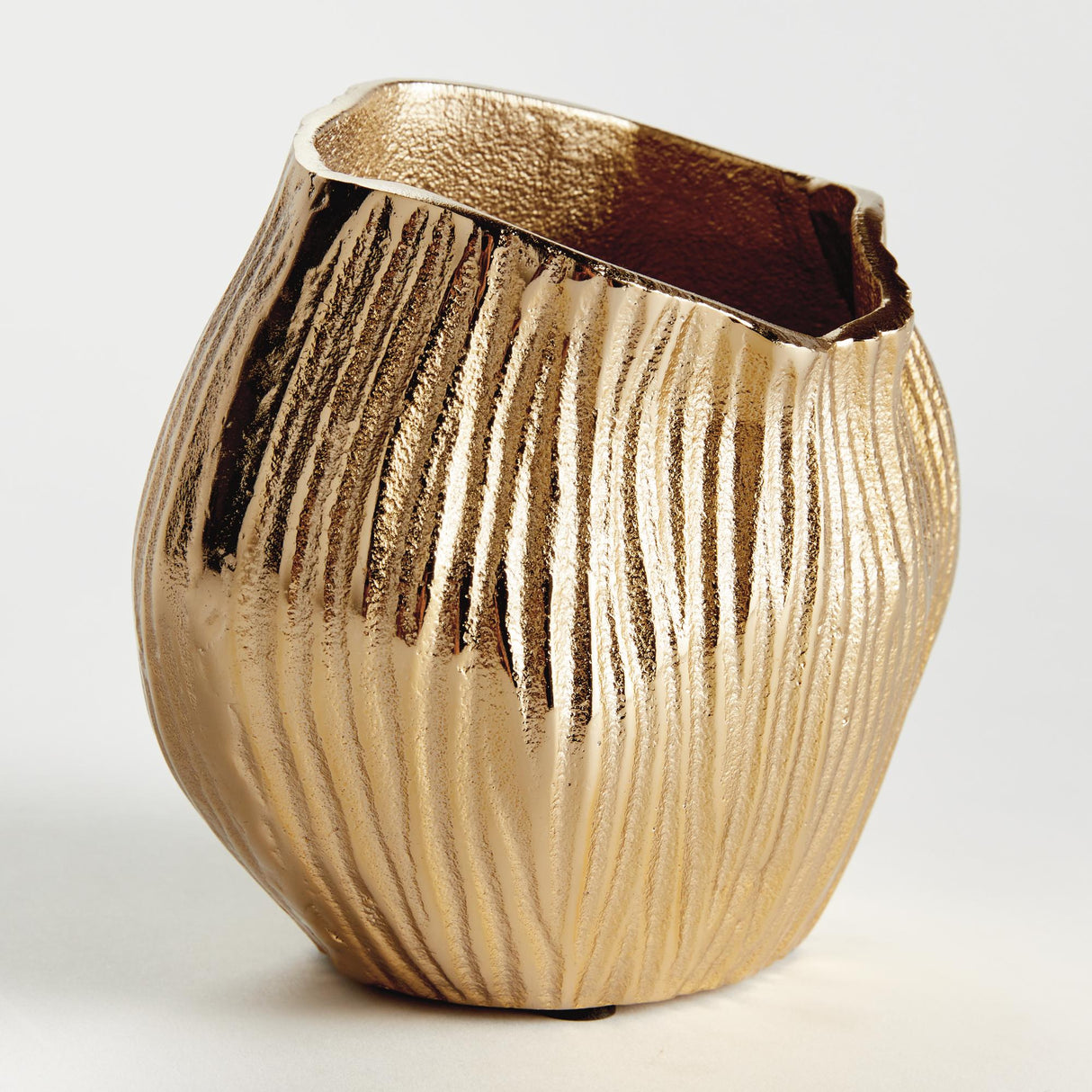 Napa Champagne Gold LILLIAN VASE SMALL