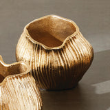 Napa Champagne Gold LILLIAN VASE SMALL