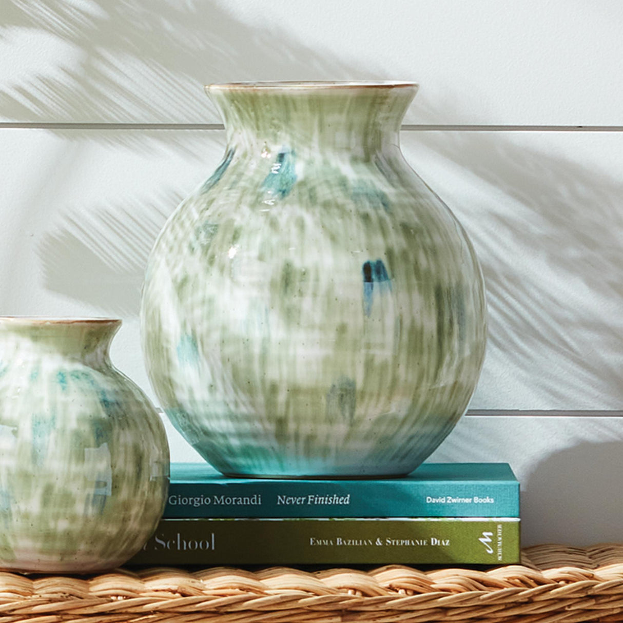 Napa Green/blue BROSSE VASE LARGE