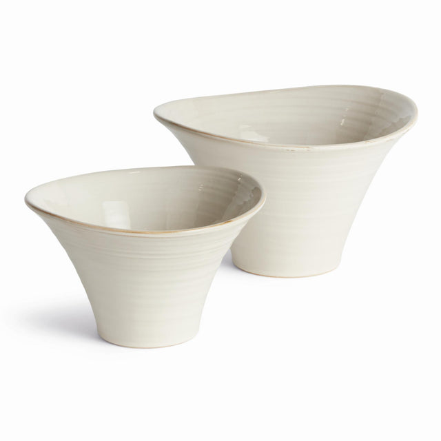 Napa White COTES POTS, SET OF 2