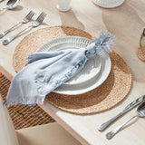 Napa Natural JUTE COIL OVAL PLACEMATS, SET OF 8