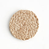 Napa Natural JUTE COASTERS, SET OF 4