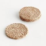 Napa Natural JUTE COASTERS, SET OF 4
