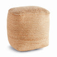 Napa Natural JUTE SQUARE POUF
