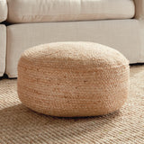 Napa Natural JUTE ROUND POUF