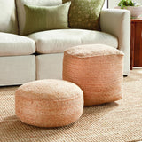 Napa Natural JUTE ROUND POUF