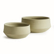 Napa Leaf REGINA DECORATIVE BOWLS, SET OF 2
