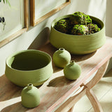 Napa Leaf REGINA DECORATIVE BOWLS, SET OF 2