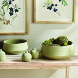Napa Leaf REGINA DECORATIVE BOWLS, SET OF 2
