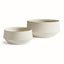 Napa Putty REGINA DECORATIVE BOWLS, SET OF 2