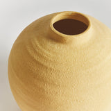 Napa Mustard VERONA ROUND VASE