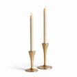 Napa Gold NOAH TAPER HOLDERS, SET OF 2