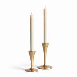 Napa Gold NOAH TAPER HOLDERS, SET OF 2