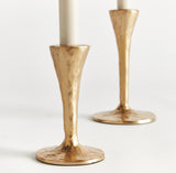 Napa Gold NOAH TAPER HOLDERS, SET OF 2