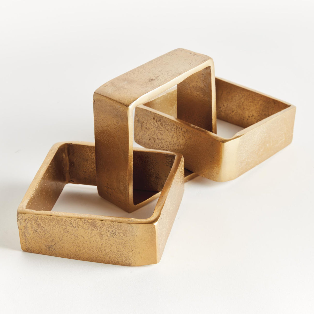 Napa Gold CORBIN SQUARE CHAIN SCULPTURE