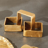 Napa Gold CORBIN SQUARE CHAIN SCULPTURE
