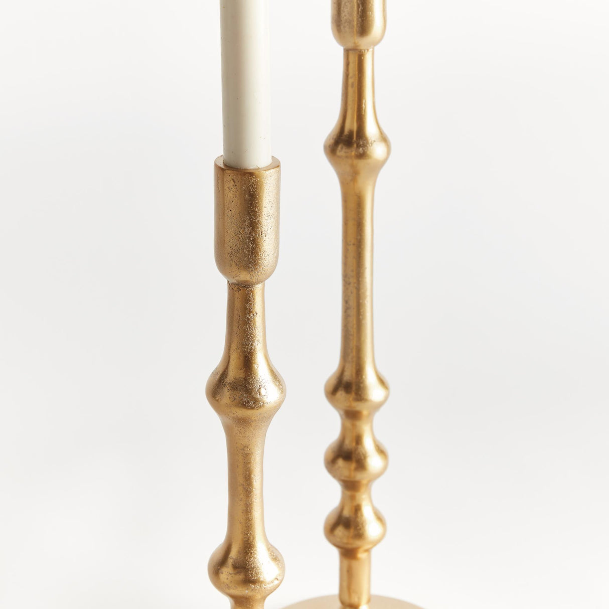Napa Gold NICHOLAS TAPER HOLDERS, SET OF 2