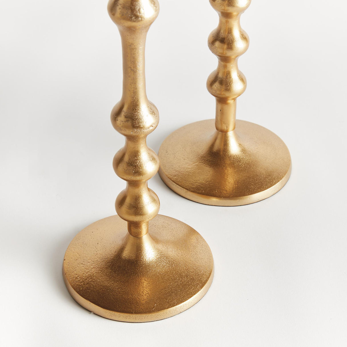 Napa Gold NICHOLAS TAPER HOLDERS, SET OF 2