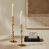 Napa Gold NICHOLAS TAPER HOLDERS, SET OF 2