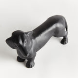 Napa Black LOKI DOG SCULPTURE